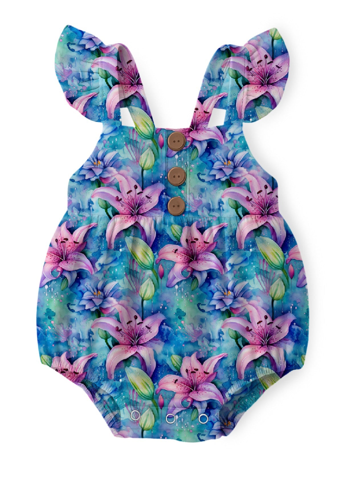 Electric Eden Children's Bubble Romper