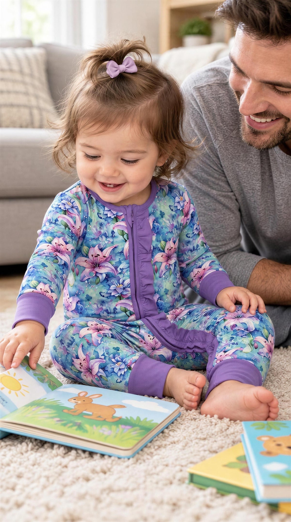 Electric Eden Ruffle Convertible Zippy